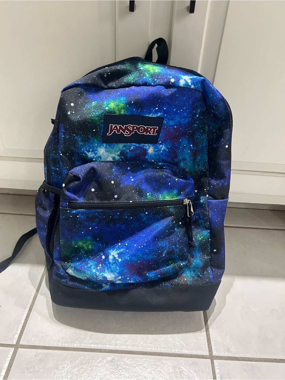 JanSport Galaxy Blue Graphic Backpack
